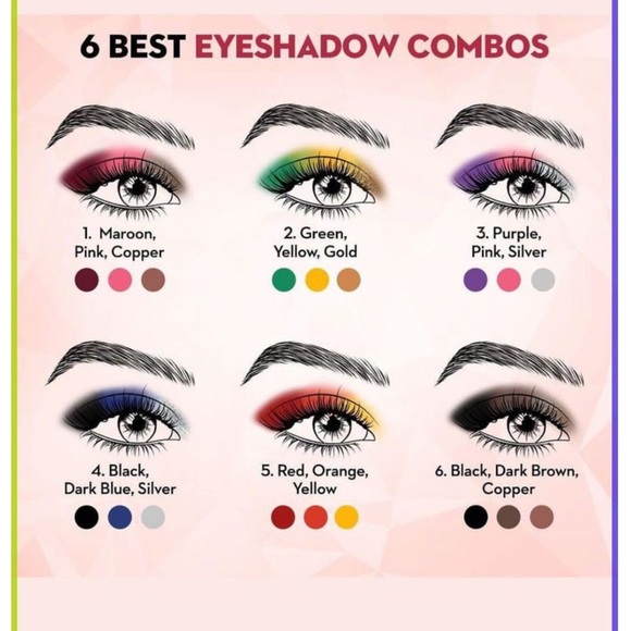 6 Best Eyeshadow Combos - Picture 1 of 1